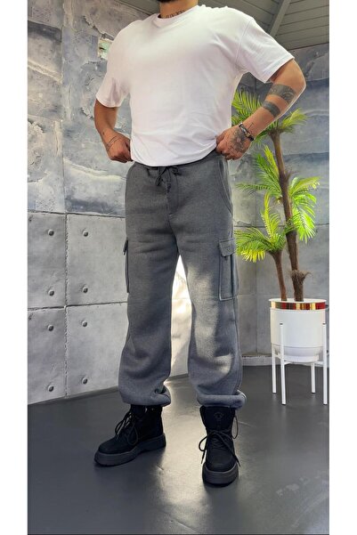PEERLESS STORE Three Thread Raised Stopper Leg Sweatpants