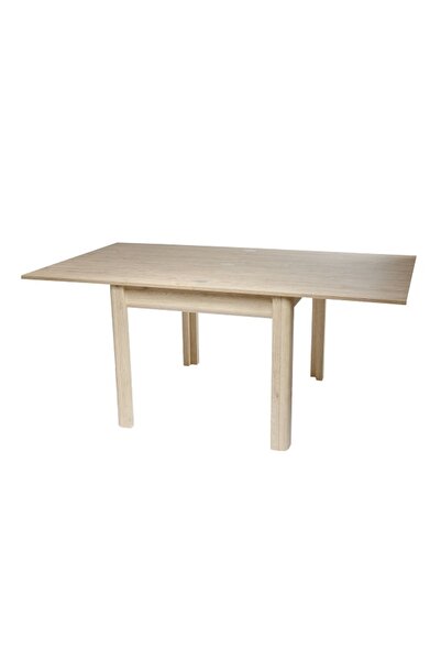DacEnergy Extendable kitchen table, made of melamine chipboard and laminated MDF, 6 people, rectangular