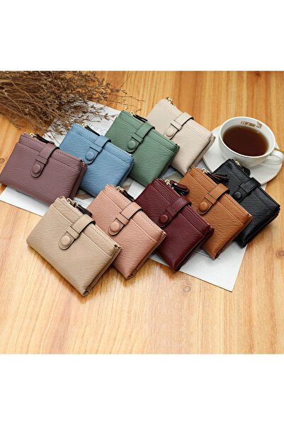 rinkadoll Compact Design, Many Compartments, Mint Green Small Size Women's Wallet