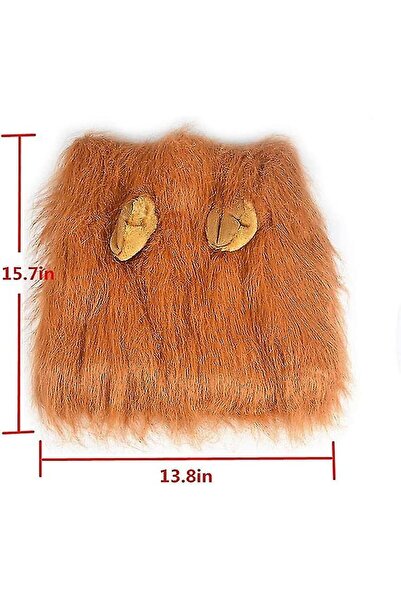 OEM Benobby kids Lion Mane Costume For Dog, Wig For Large Pet Festival Party Fancy Hair