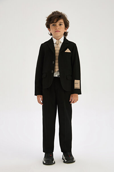 Nebbati Boy Black Jacket