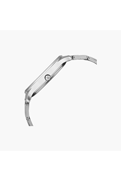 Titan Men's 48 MM Silver Analog Stainless Steel Watch | 1825SM01