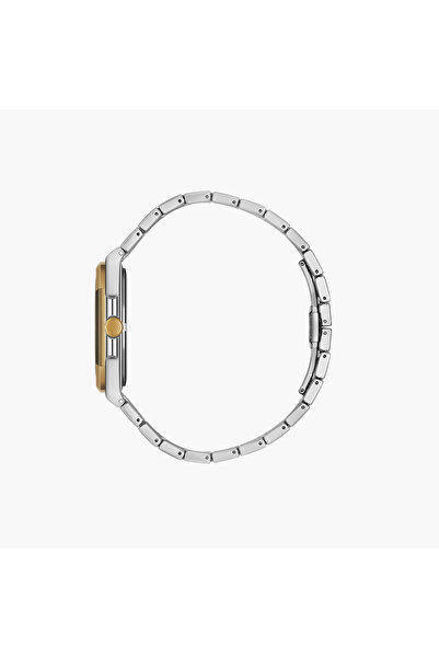 Omax Men's 42MM Dual Tone Analog Metal Strap Watch | 00BFD003A004