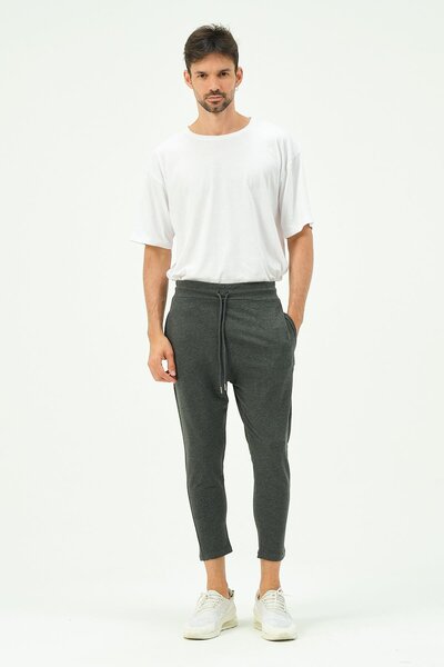 C&City Herren-Jogginghose mit lockerem Schnitt und geradem Bein