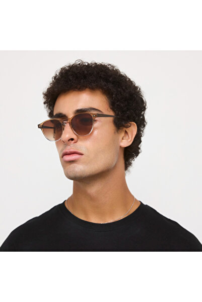 30Sundays 49MM Brown Geometric Sunglasses 30S-000403-0404