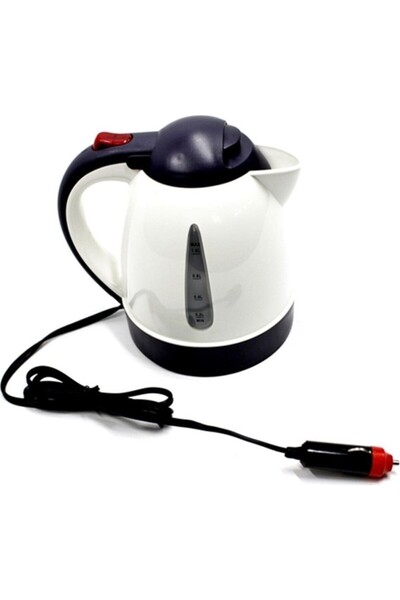 ASBEN Yerli Üretim 24v 1 Litre Oto Su Isıtıcısı Araç Içi Su Isıtıcı Kettle -2...