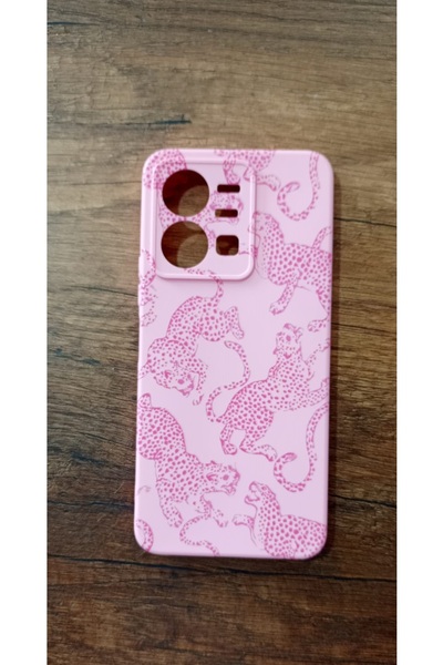 Newon حافظة هاتف من السيليكون الفاخر من نوع Vivo Y35 Leopard مطبوع