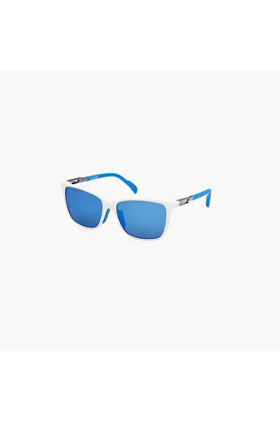adidas Sport 58MM Blue Mirror Square Sunglasses SP005924X58