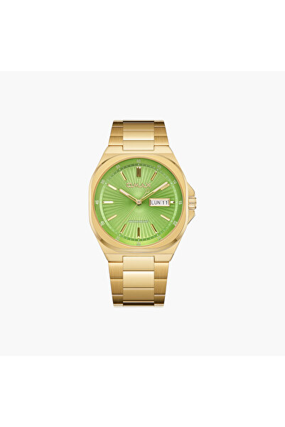 Omax Gold Tone Men's Watch