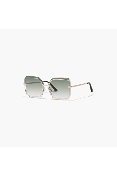 BlackOut Women Green 60 mm Square Sunglasses - BLA-000214-2706