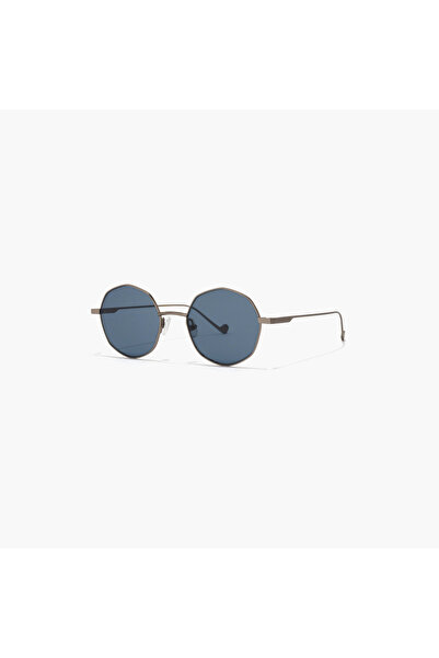 30Sundays Wadi 49 MM Blue Geometric Sunglasses | su100702-30s-000457-0702-49