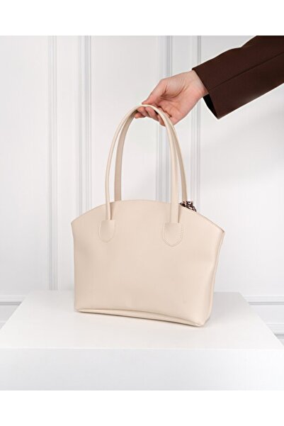 HONEY BAG Rui̇ Scarf Double Handle Shopper Women's Hand and Shoulder Bag (the Scarf May Vary in Appearance.)