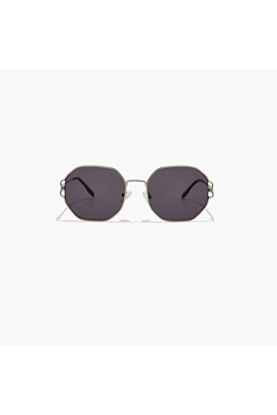 BlackOut Blair 52MM Grey Geometric Sunglasses - BLA-000321-1207