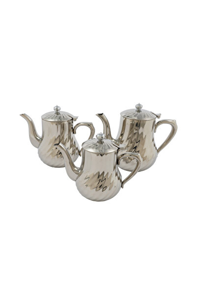 SQUALO Practical stainless steel teapot set – 0.7/1/1.36 liter | Rust-resistant and easy pouring