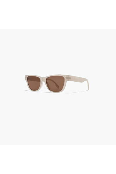 BlackOut Betty 55MM Brown Rectangle Sunglasses - BLA-000341-1504