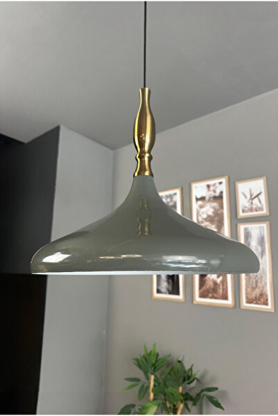 Bamyum Champion Antrasit Eskitme Simya Başlık Tekli Avize Sarkıt Salon Mutfak...