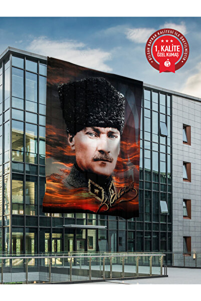 Bilsan Atatürk Bayrağı 300x450 cm - Raşel Kumaş 1. Kalite