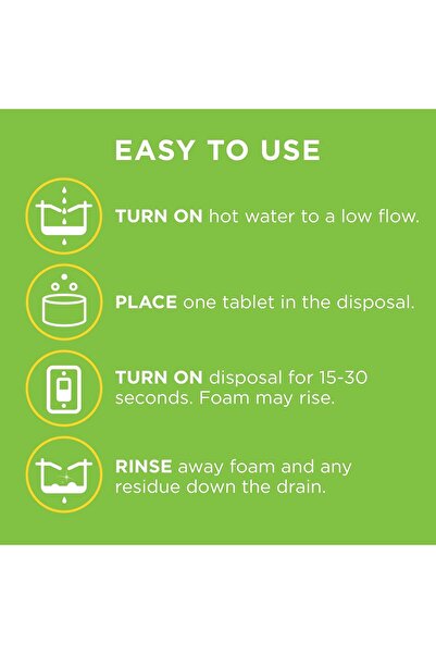 Affresh Drain Cleaner - 3 Pieces