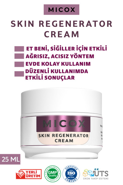 TUBALİFE Micox Skin Regenerator 25 ml Siğil/Et Beni/Nasır İçin Kozmetik bakım...