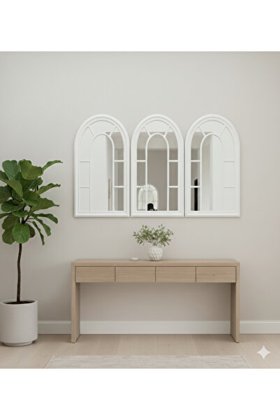 Generic Elegant mirror set with a luxurious frame, 100 x 70 cm