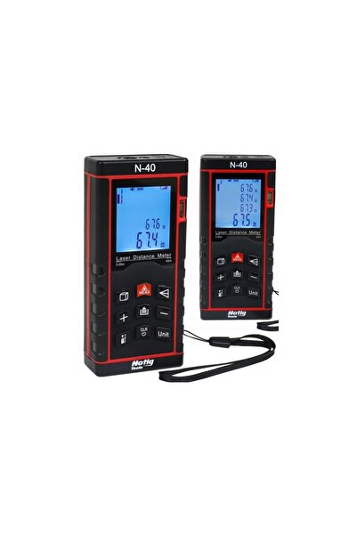 Notig Tools Επαγγελματικό ψηφιακό αποστασιόμετρο λέιζερ 40 μέτρων NOTIG