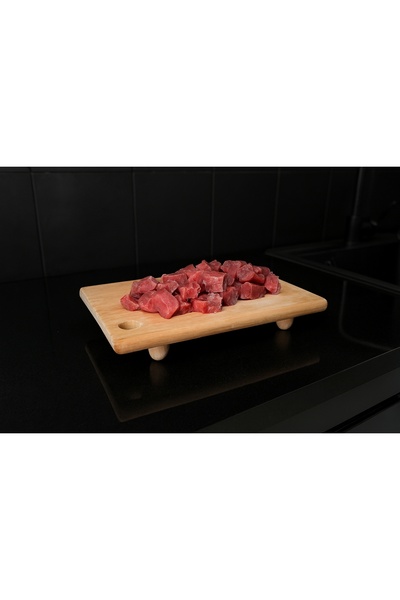 Muvesta لوح تقطيع للسلطة واللحوم بطول 36 سم وعرض 20 سم