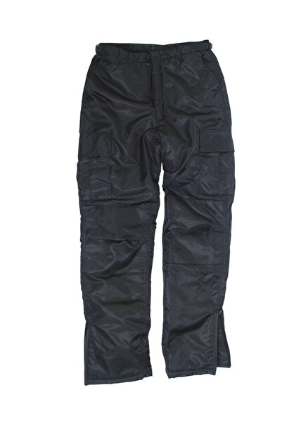 Mil-Tec Black MA1 nylon thermal pants