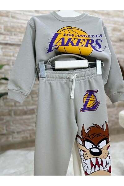 Little Baby Σετ αθλητικής φόρμας με 3 κλωστές 100% βαμβακερό κάτω μέρος