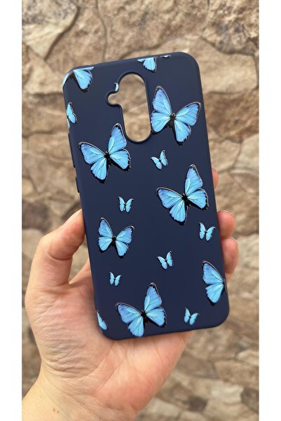 Vip Case Huawei Mate 20 Lite Compatible Mini Daisy Patterned Silicone Shock-Absorbing Classic Protective Rubber Case 277