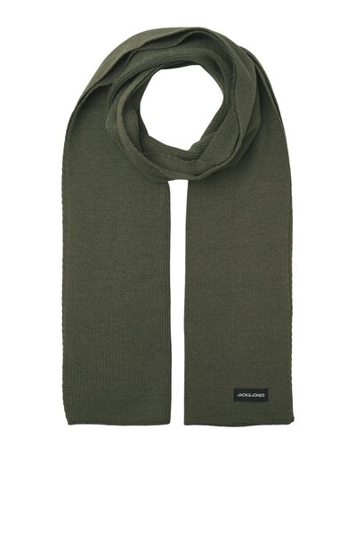 Jack & Jones Men's khaki scarf model code: (12102728) jacdna giftbox