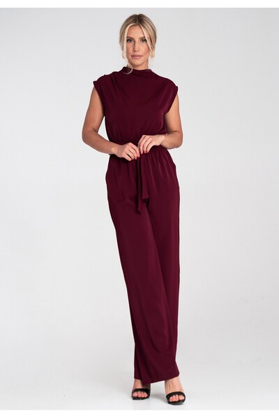 Figl Elegant jumpsuit for women - Party jumpsuit - Cherry M1196 size S/M