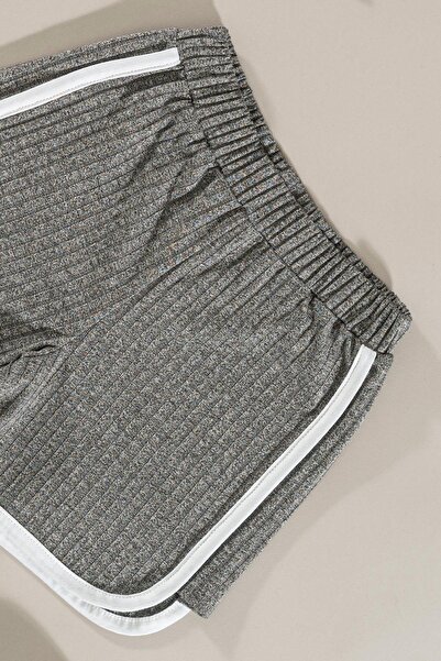 FOR YOU MODA Emoji-Shorts-Set (weiß)