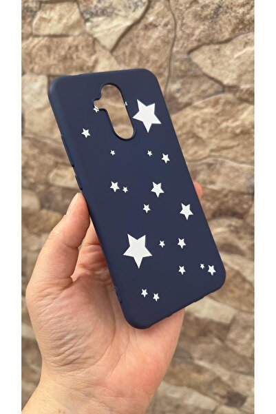 Vip Case Huawei Mate 20 Lite Compatible Mini Star Pattern Silicone Shock-Absorbing Classic Protective Rubber Case 277