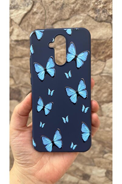 Vip Case Huawei Mate 20 Lite Compatible Mini Daisy Patterned Silicone Shock-Absorbing Classic Protective Rubber Case 277
