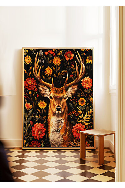 ARTHOUSECOLLECTIVE Αφίσα William Morris - Έργο τέχνης με λουλουδάτο καρακά - ...