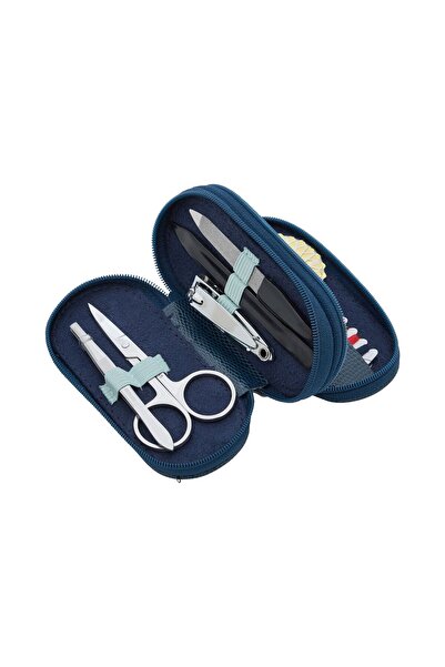 İdeen Welt Ideenwelt Manikür ve Dikiş Seti Seyahat Lacivert