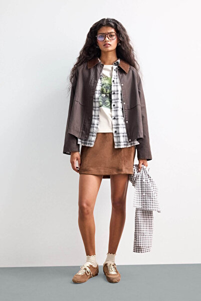 DeFacto Camel Kadın Etek G0848AX/BN173