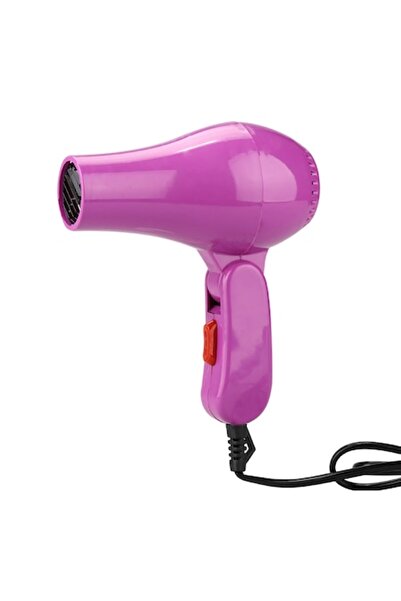 OEM Electric portable folding hair dryer, 500W, 220V, purple
