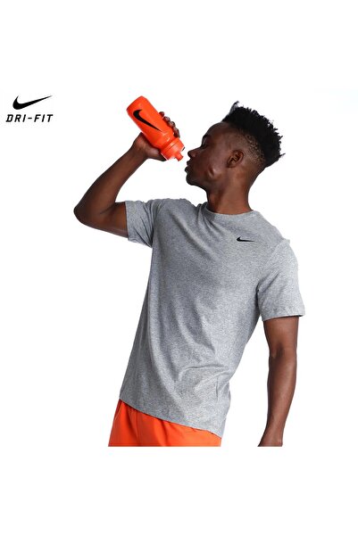 Nike Чоловіча сіра футболка Dri-Fit для щоденного носіння AR6029-091