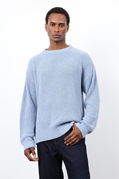 Antioch Baby Blue Knitted Sweater for Boys
