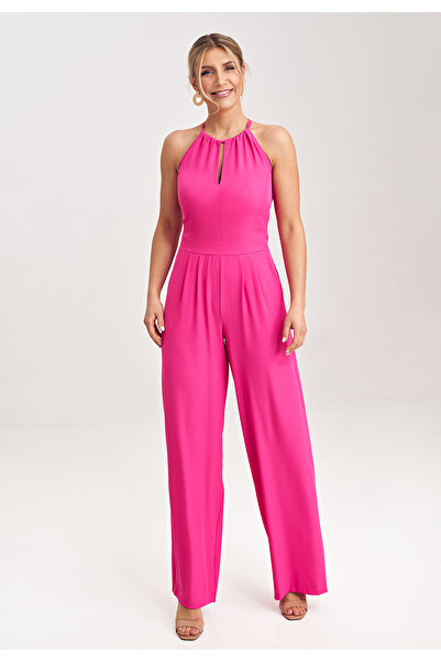 Figl Elegant pink bridal jumpsuit for women M1023, size S/M