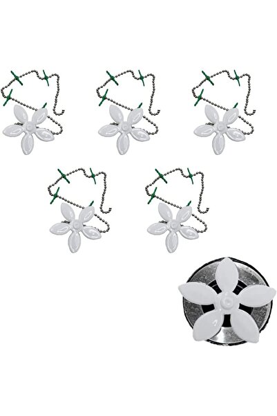Universal Set of 5 anti-clogging devices for sink or shower drains