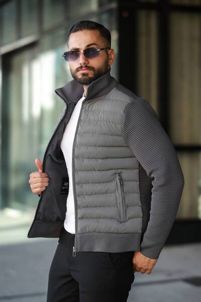Kawimoda Steel Knitted Men's Puffer Coat
