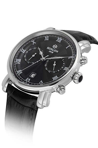 Hislon Dt204S-04Bs Men's Wristwatch