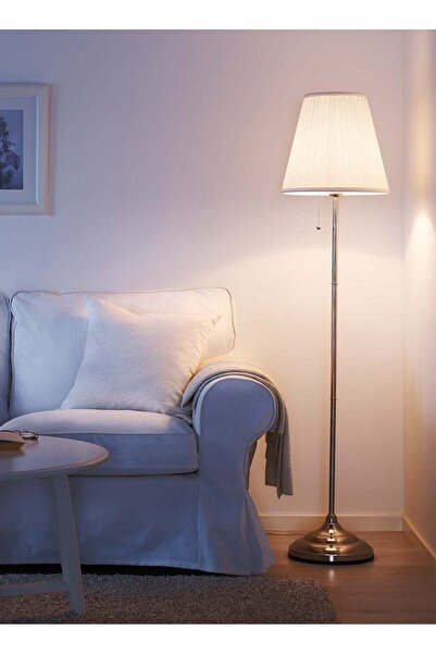 ARSTID Floor Lamp White/Silver
