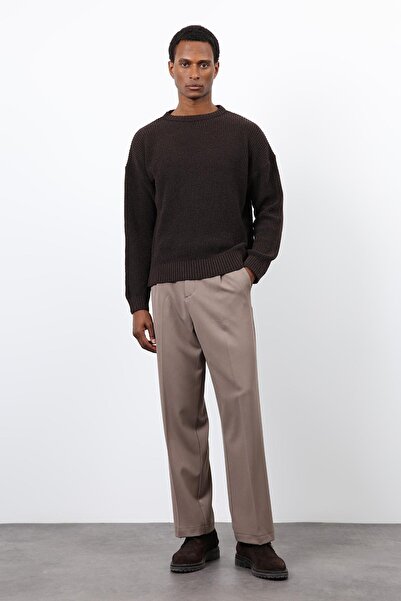 Antioch Brown Knitted Sweater Men's Sweater