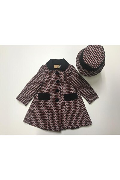 Baby Slon Kids Clup Kışlık yakalı içi astarlı şapkalı düğmeli cepli kare dese...