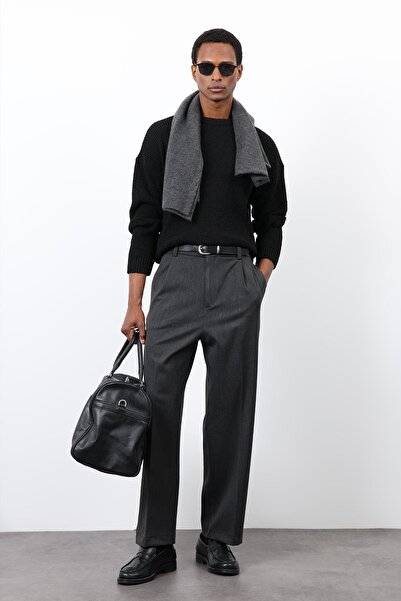 Antioch Black Knitted Sweater Men's Sweater