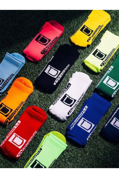 Shuttle Park Special Series White Anti-Slip Silicone Towel Sole Design Comfortable Stitch-Free Match Pro Football Athlete Socks
