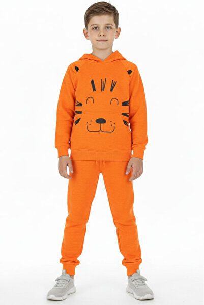 CRASSİ Αθλητικό κοστούμι για αγόρια με τύπωμα Χειμώνας επένδυση fleece